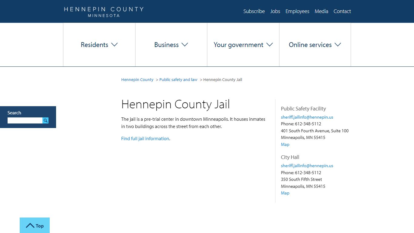 Hennepin County Jail | Hennepin County